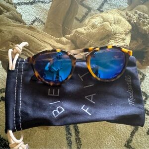 Blue Tortoise Madewell Sunglasses